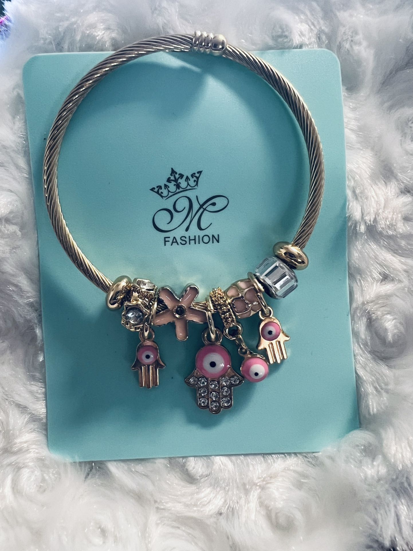 Pandora Style Charm Bracelet