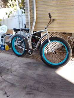 Sun Baja Cruz bike with fat tires 6061 aluminum frame $300 , trade , o.b.o