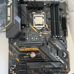 Z390 PLUS ASUS TUF GAMING + I5 9600k!!