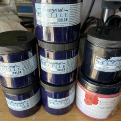 Canvas And Decor Paint - Navy, Black And Pink