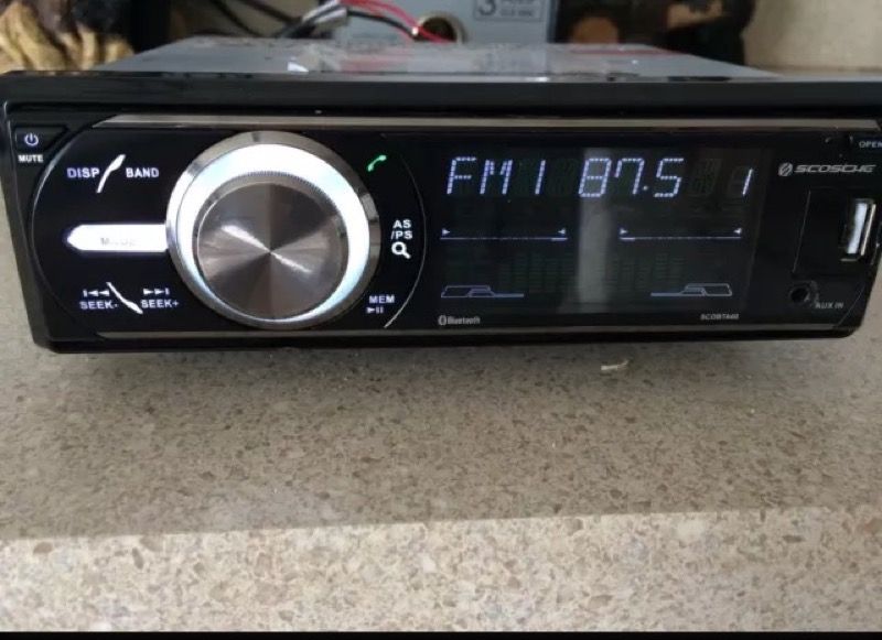 Scoache car stereo receiver w/wireless app control