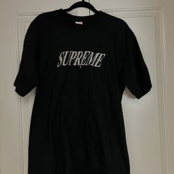 Supreme Slapshot Authentic Black Tshirt