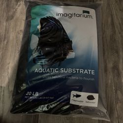 Imaginarium aquarium, substrate black