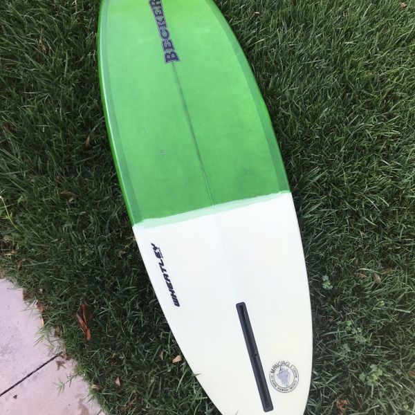 Becker 5’8 Single Fin Surfboard Shortboard Retro Resin Tint Fcs Future