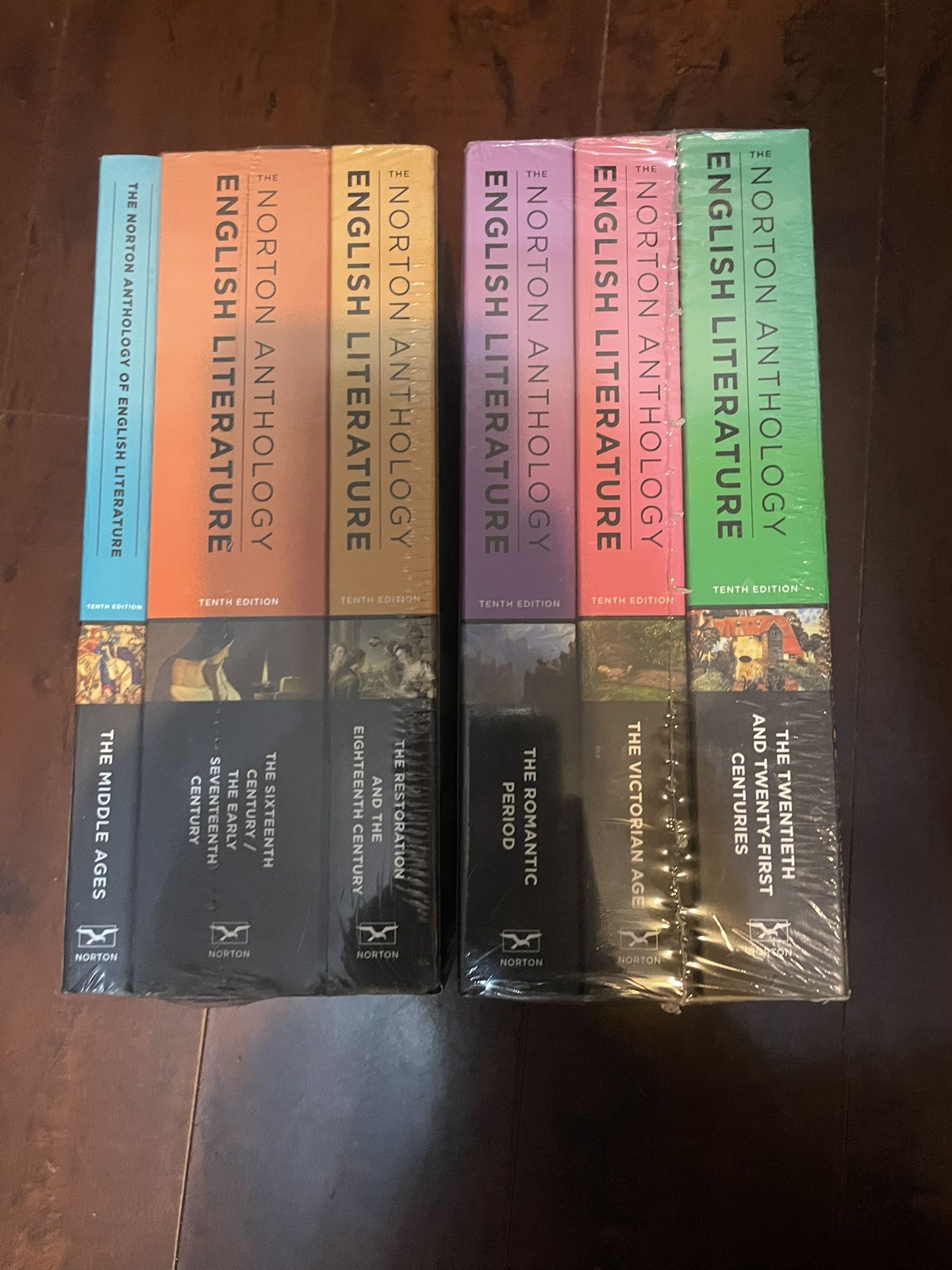 The Norton Anthology English Lit Tenth Edition / Package 1,2