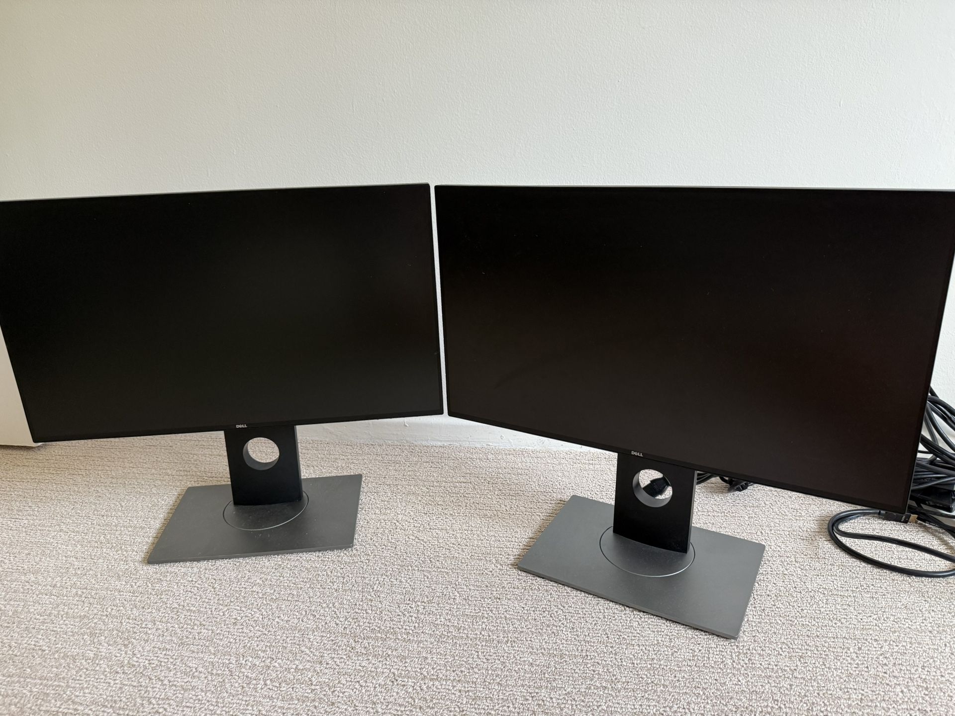 Dell 24” HD 1080p Dual Monitors