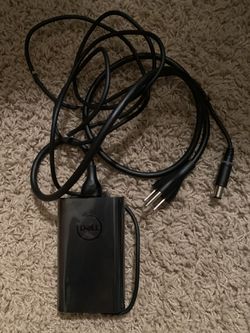 Dell laptop charger 65W AC power adapter used for one week