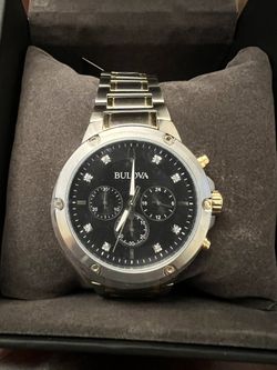 New Bulova Classic Men’s Diamond Watch