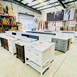 ‼️BATHROOM VANITIES UP TO 60 % OFF Retail Price🤙😉 