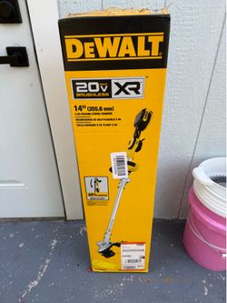Dewalt 14 inch electric string trimmer weed eater folding 20v