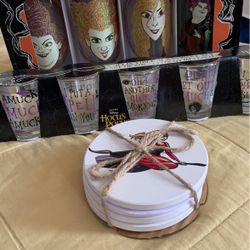 Hocus Pocus Glassware & Coasters