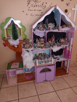KidKraft Treehouse Retreat Mansion Girls Dollhouse - Barbie House