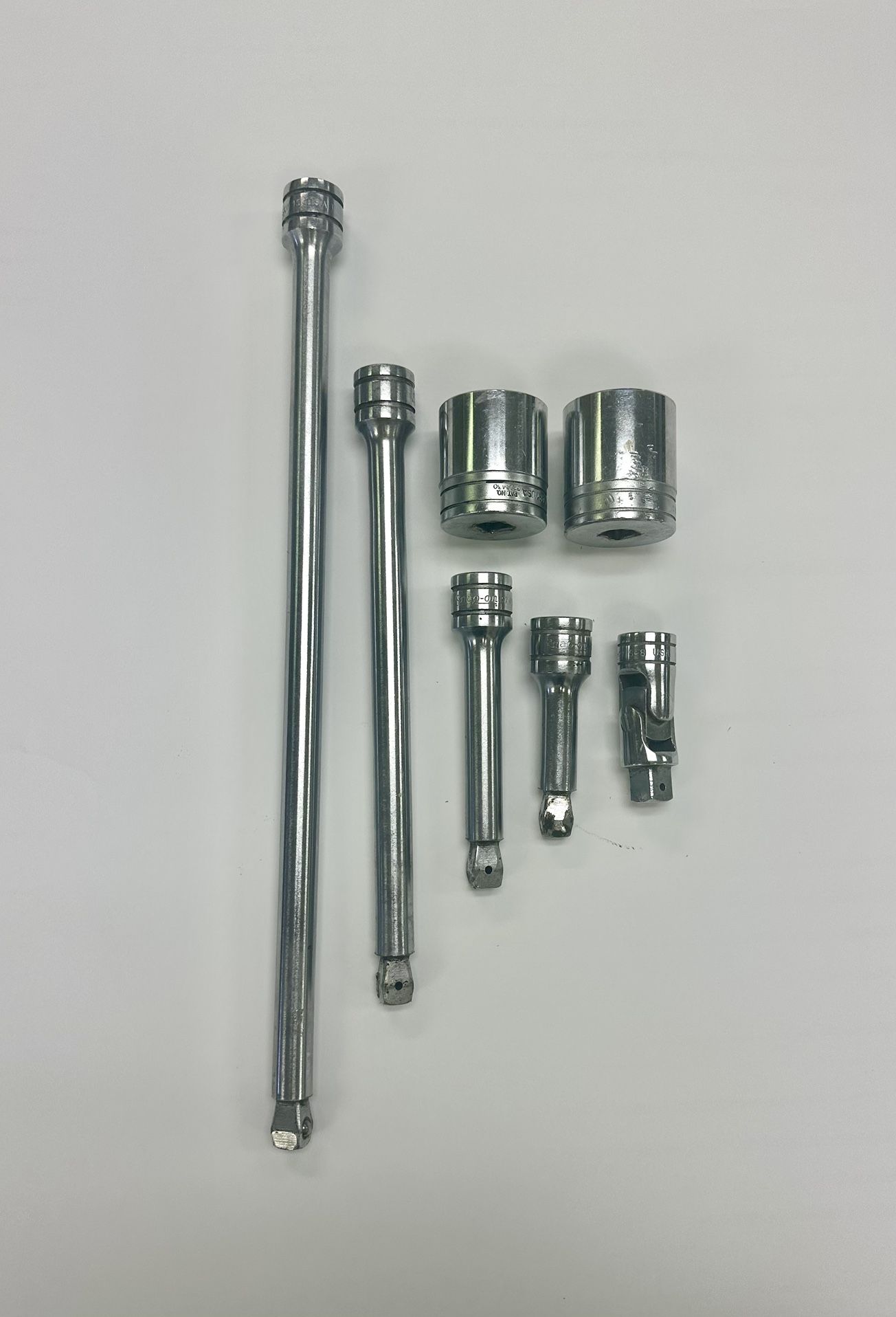 Snap On Extensions And Two Large Sockets