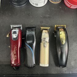 Barber Clipperswhal Vapor Magic Clip Baybliss Trimmer 
