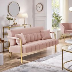 Small Pink Sofa 614672
