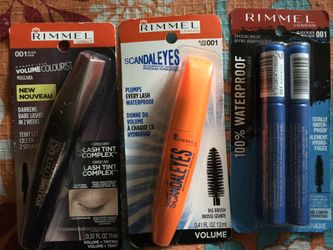 Rimmel Mascaras 3 for $12