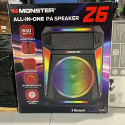 Monster All In One PA Speaker Z6 
