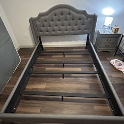 Queen Bed Frame And Box Frame 