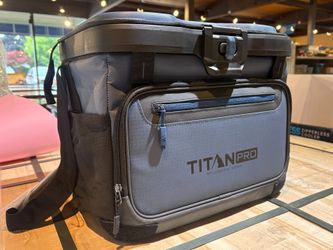 NEW! TITAN PRO 40 Can Iceless Zipperless Cooler – Blue