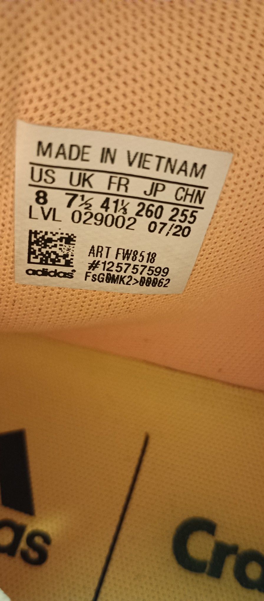 Adidas ISSUE #2 SOLAR GOLD CRAYOLA