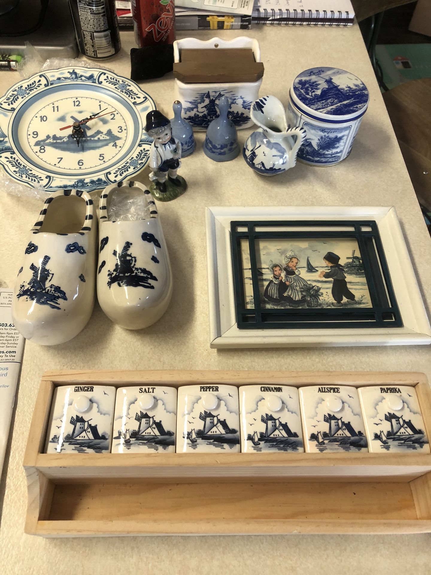 Holland Porcelain kitchen collectibles