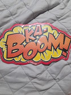 Metal sign - dementional flat sign