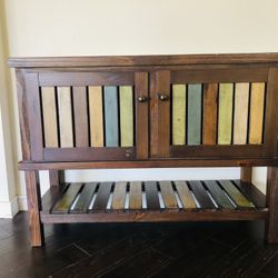 Ashley Furniture Mestler Rustic Brown Console for Sale in Plano