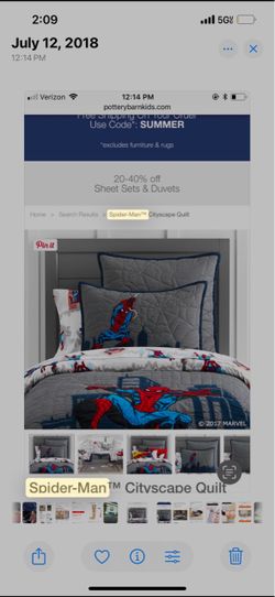 Spider man pillow cases