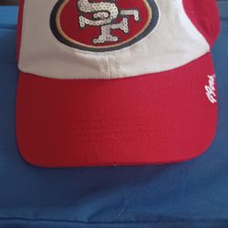 San Francisco 49er Ball Cap.  Womens Size  Small.