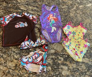 Girls swimsuits size 5