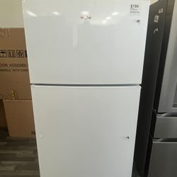 Whirlpool Refrigerator, Great For The Garage, Only $799 w/ One Year Warranty