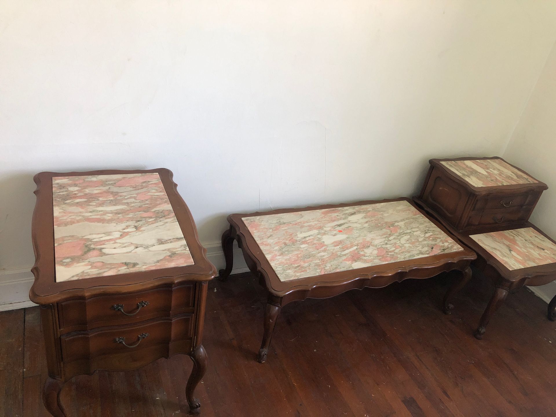 Antique table set
