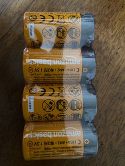C type batteries