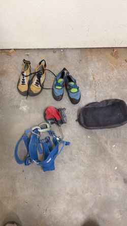 Kids Rock climbing gear