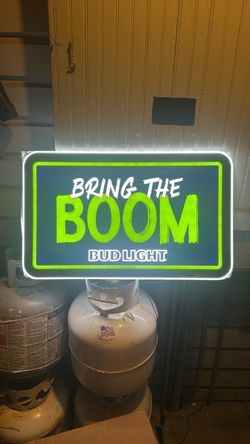 Seahawk bud light led sign