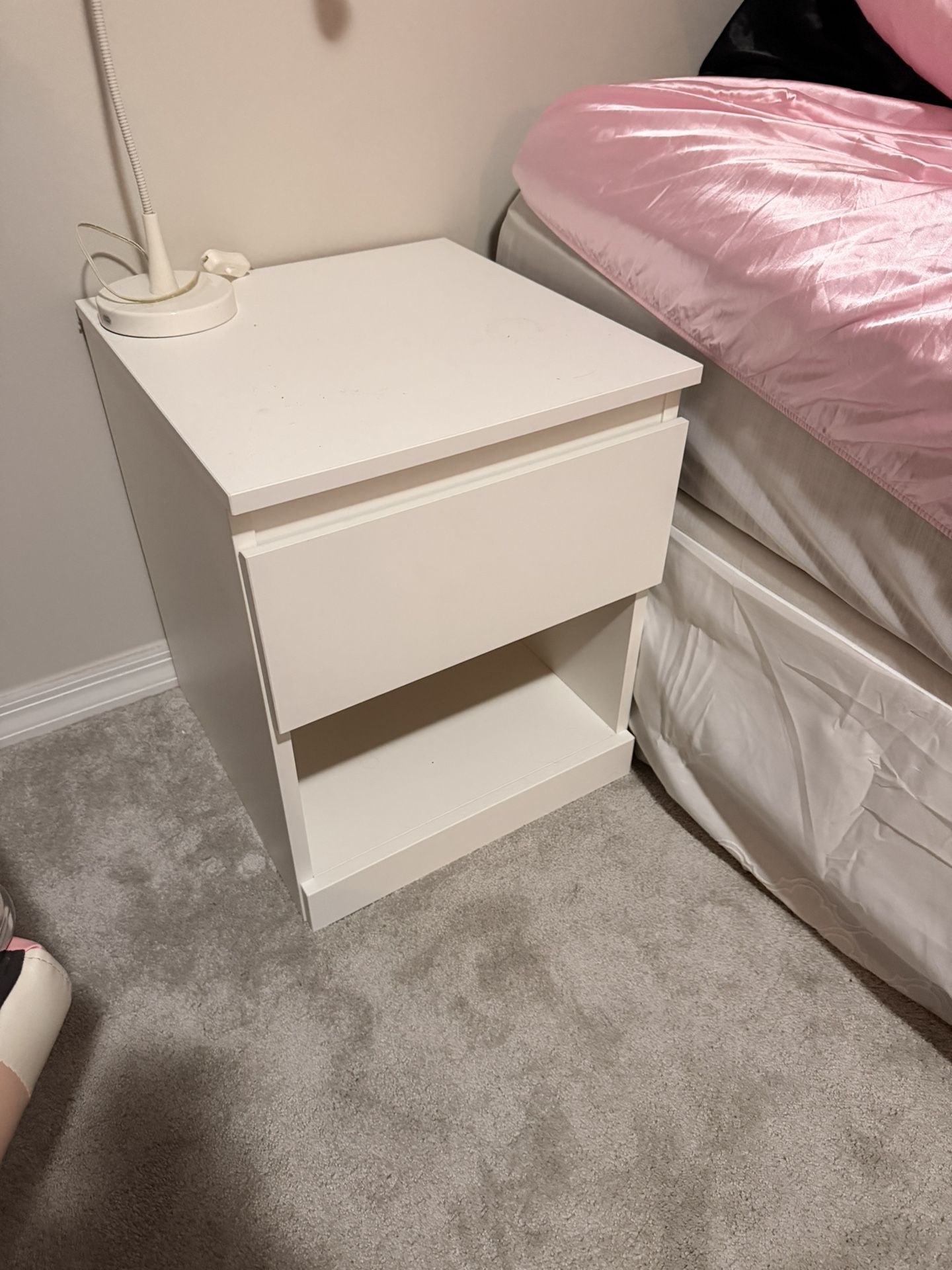 IKEA STORKLINTA Nightstand with 1 Drawer