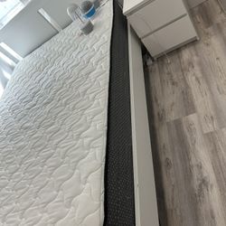 Bed Full , Night Stand And Mattress 