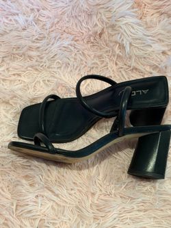 Aldo block heels size 5