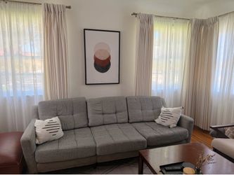 Burrow Nomad 3-Seat Tufted Sofa