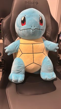 Snorlax and squirtle plushies