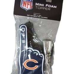 Chicago Bears Mini Finger Foam Topper 