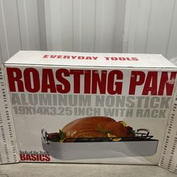 Large Aluminum Roasting Pan.
