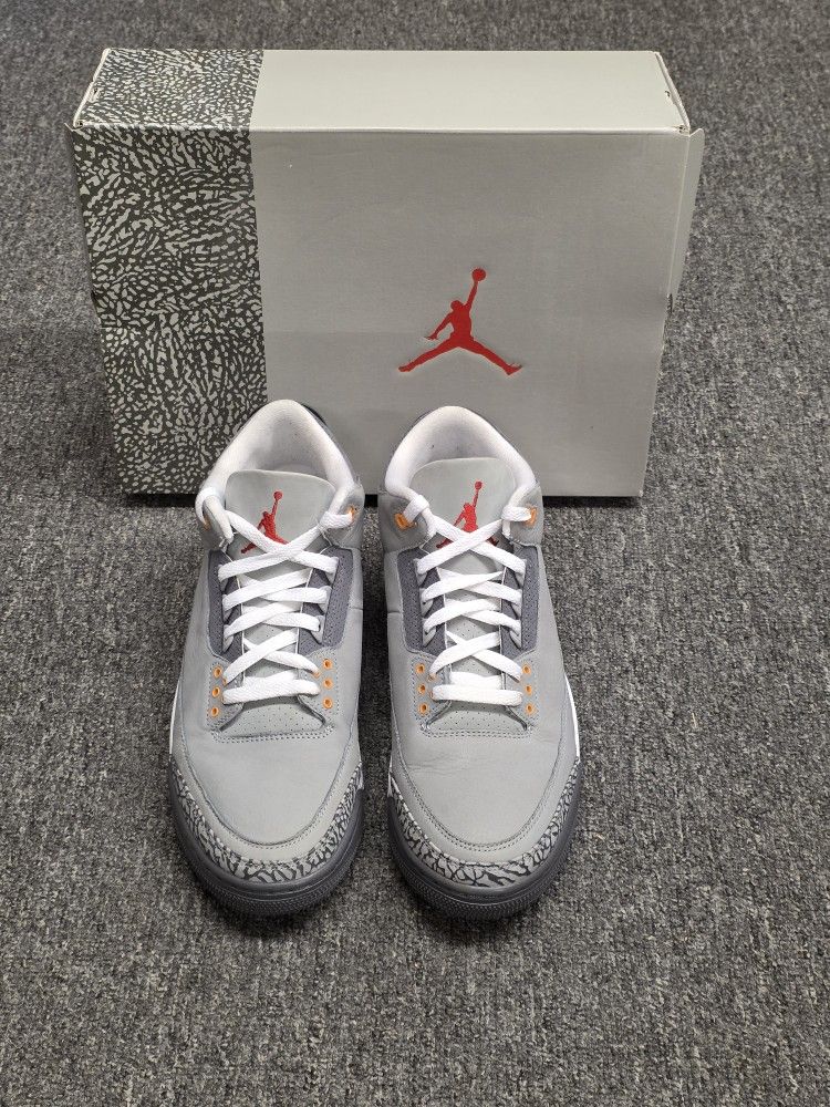 Nike Air Jordan 3 Retro Cool Grey 2021 Size 11