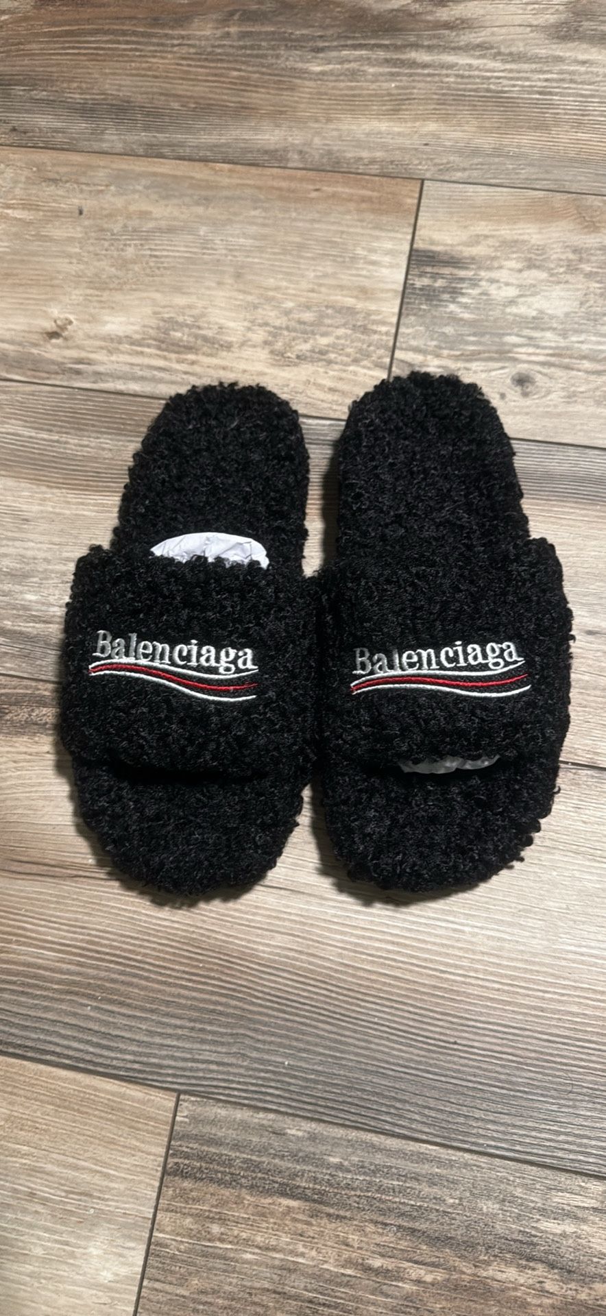 Balenciaga Black Slides