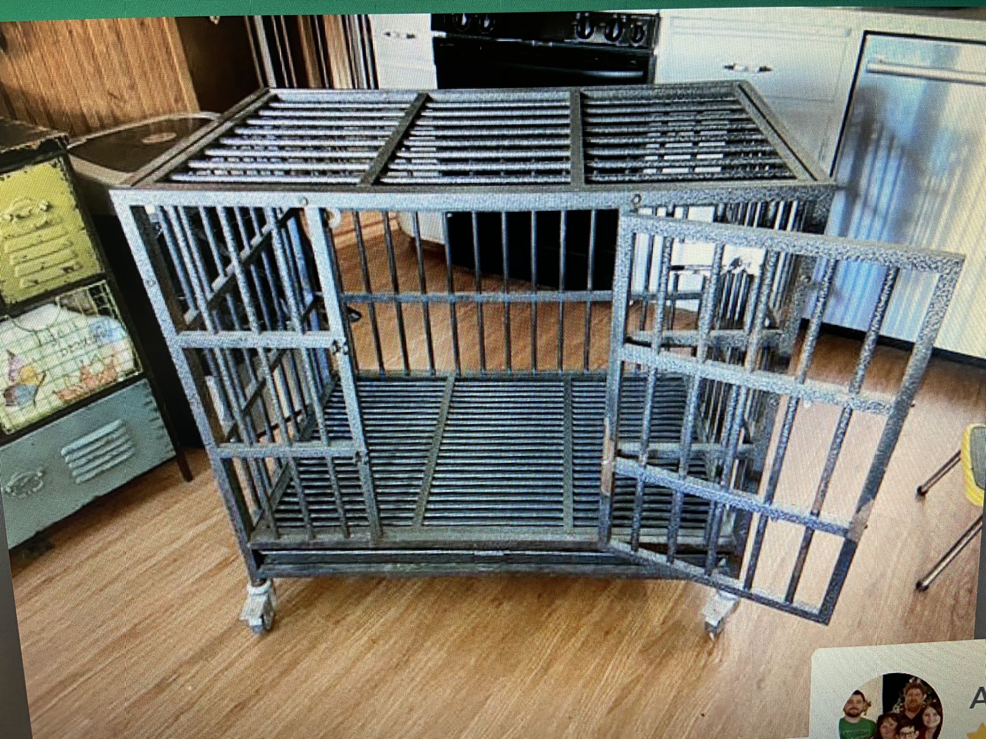 Dog cage crate