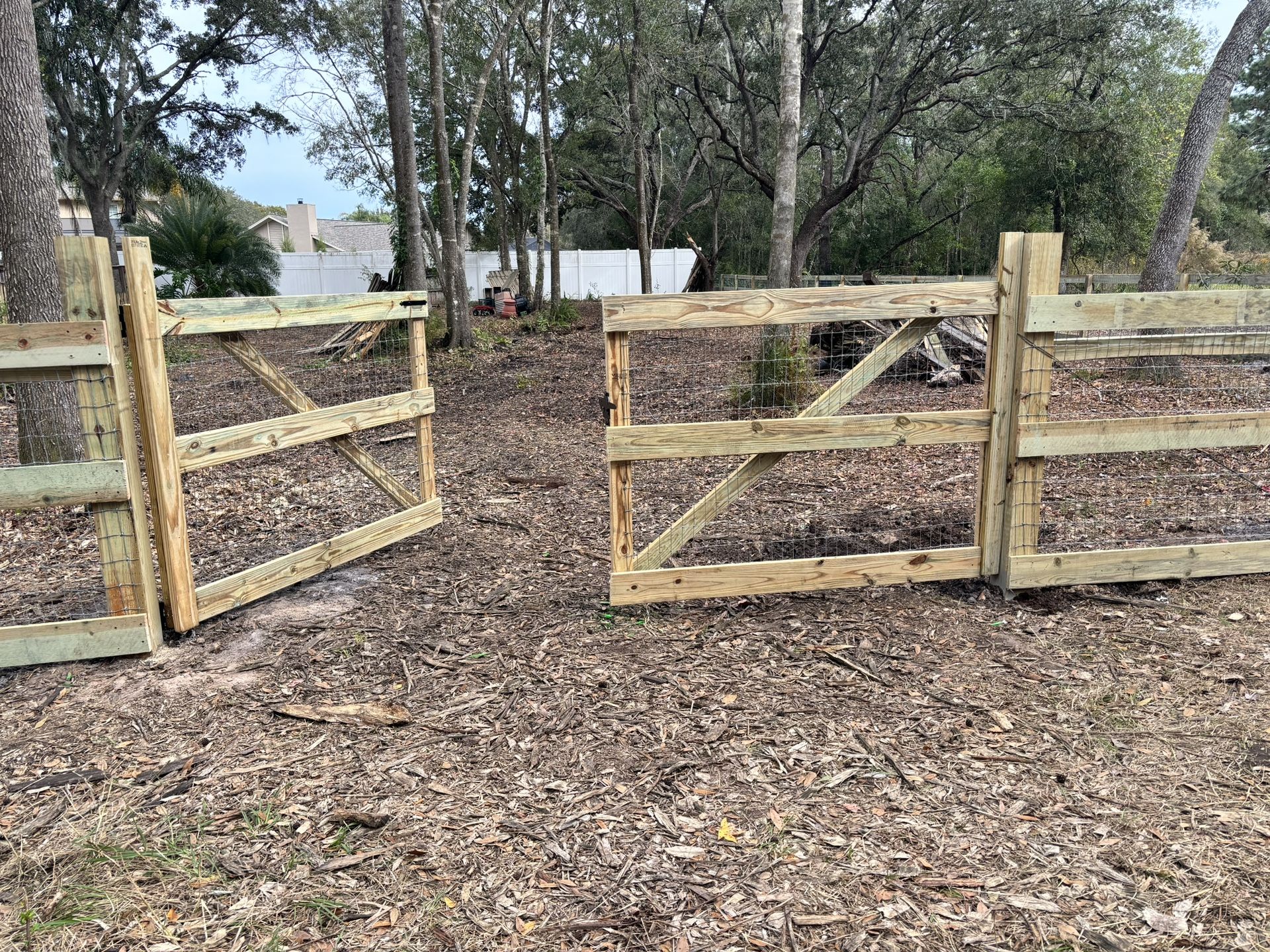 3 Rail Farm Fence