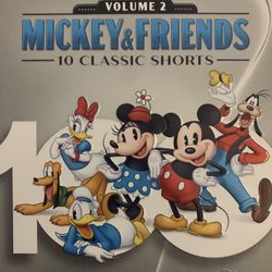 Disney’s MICKEY & FRIENDS Volume 2 (Blu-Ray + DVD) 10-Classic Shorts!