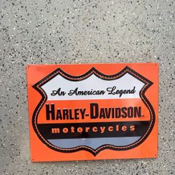 Harley Davidson Tin Signs *SOLD SEPARATELY*