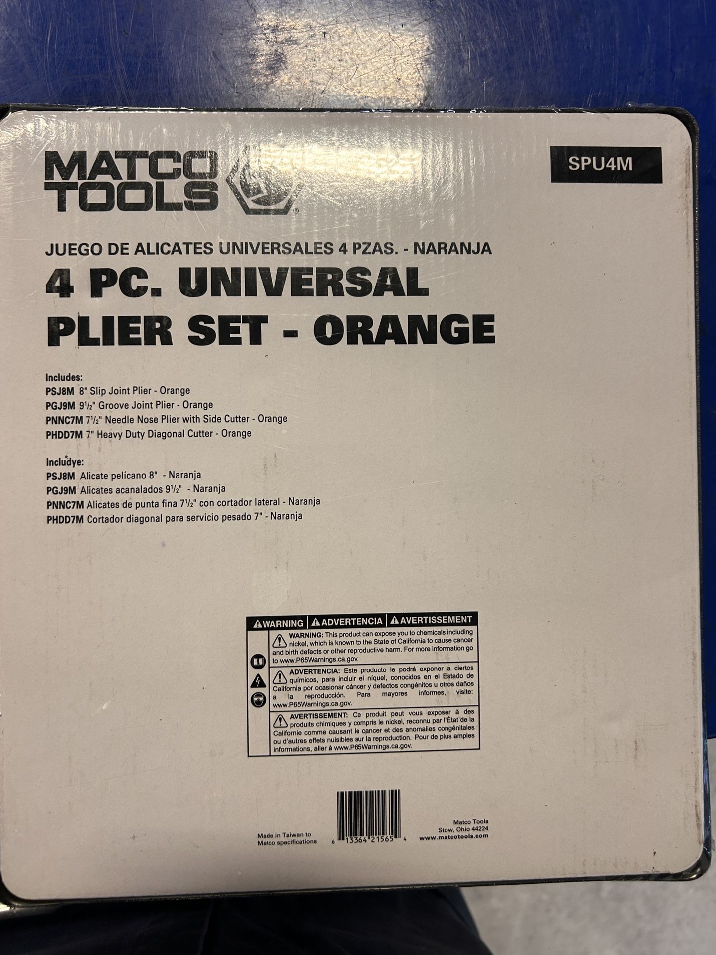 Matco Tools Plier Set