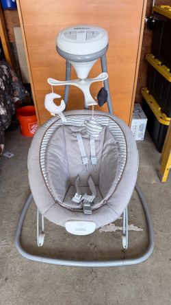 GRACO DUET CONNECT DELUXE MULTI-DIRECTION BABY SWING AND BOUNCER
